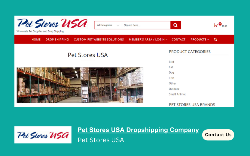 Pet Stores USA Dropshipping Company