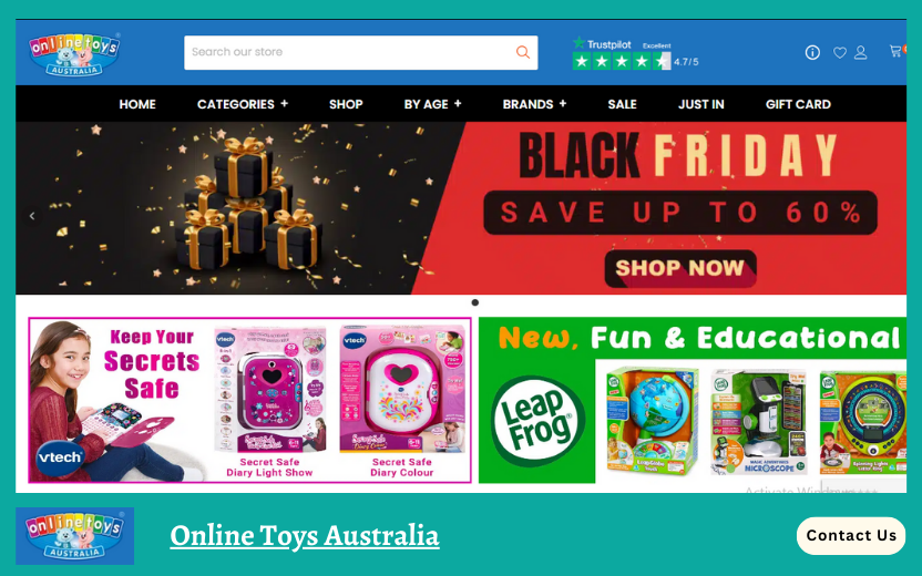 13.Online Toys Australia