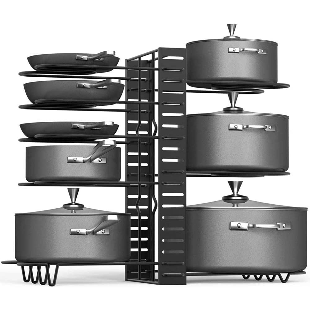 8 Tiers Pots and Pans Organizer