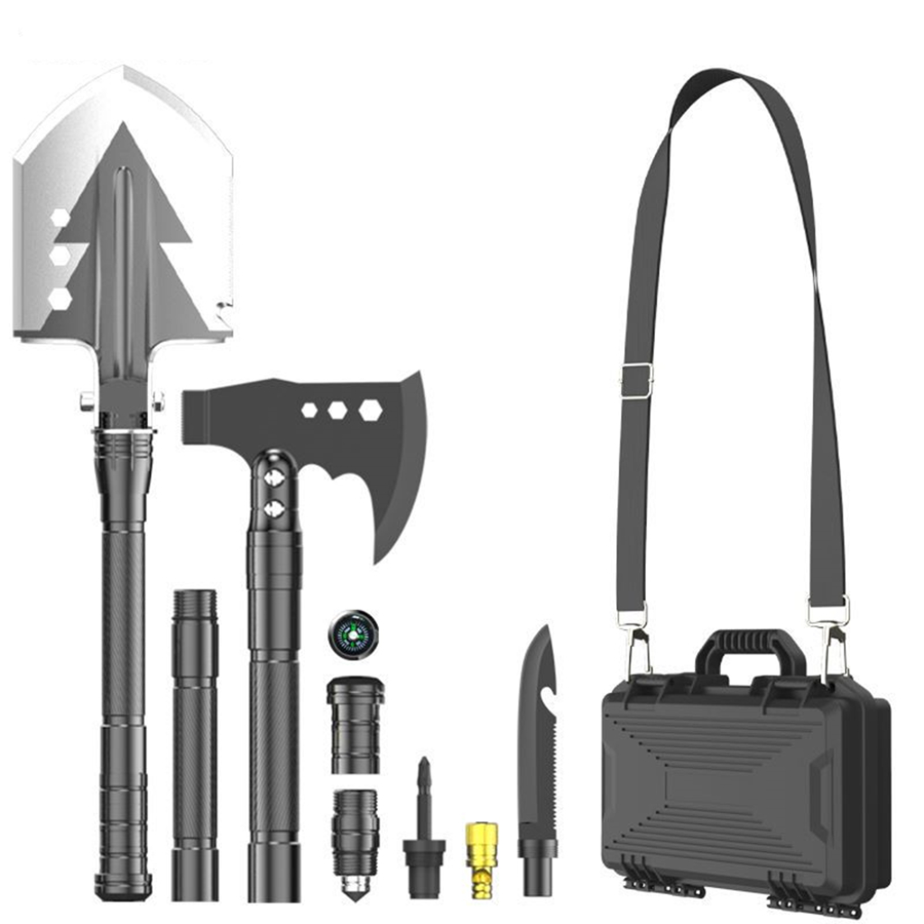 Multifunctional Shovel Tactical Outdoor Survival Emergency Camping Gear